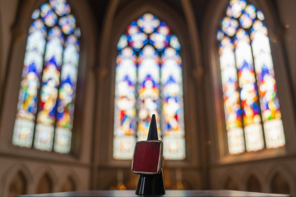 Murano's Glass Red Ring