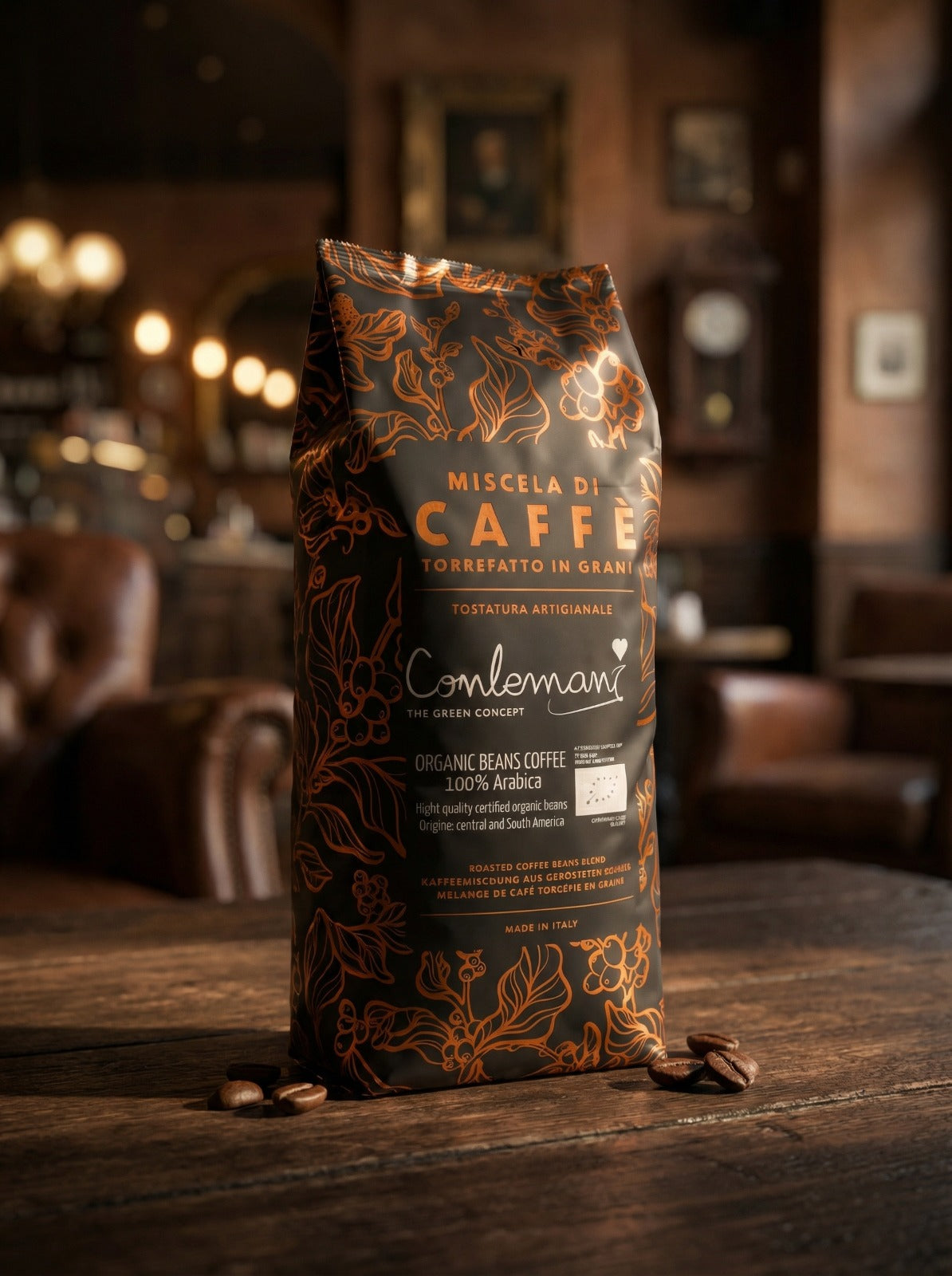 Organic Beans Coffee (100% Arabica)